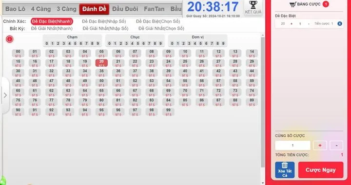 Quy định trả thưởng xổ số 789Win
